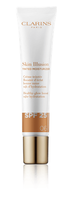 CLARINS SKIN ILLUSION TINTED MOISTURIZER SPF25 06 NEW